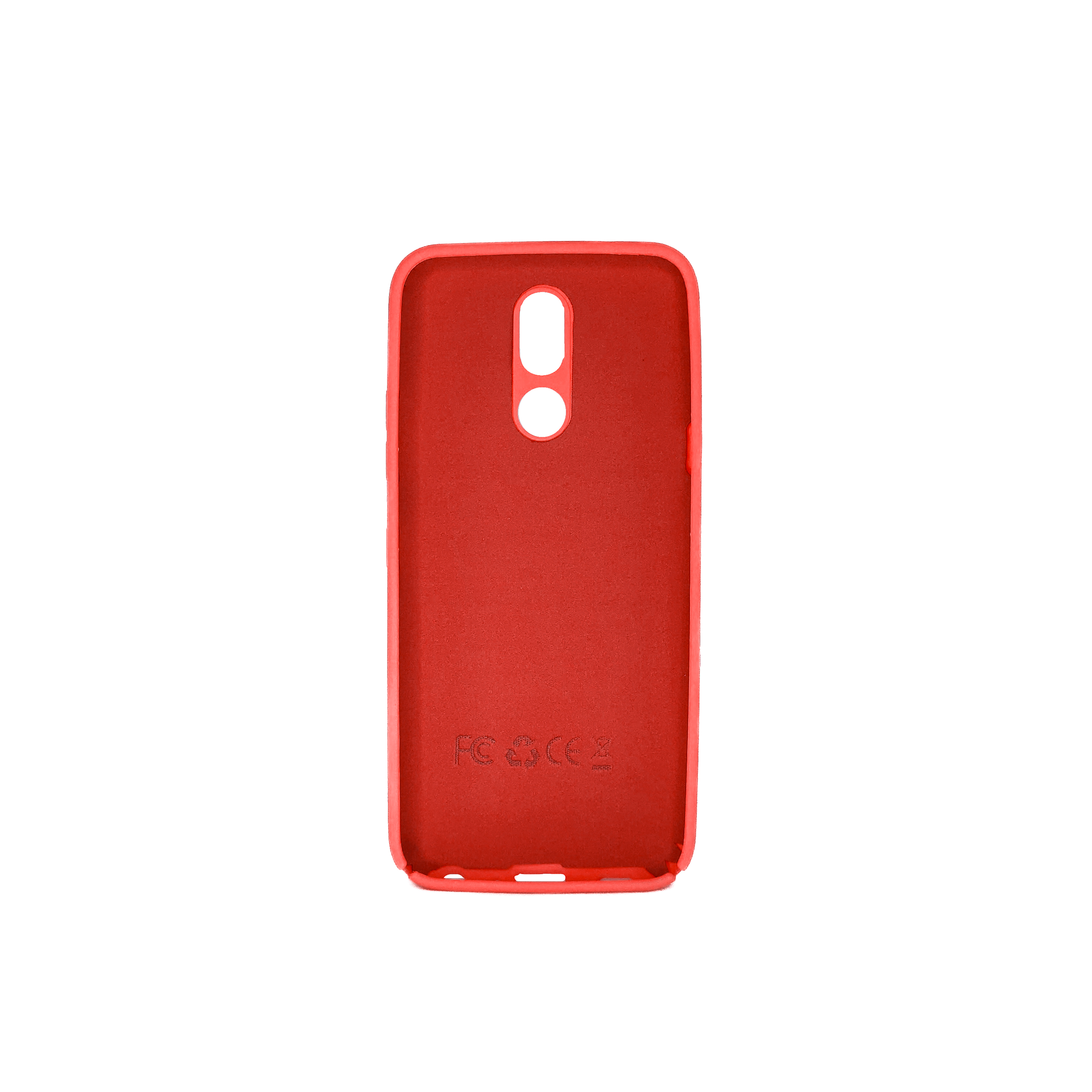 Protectores para celular  para Lg  K40 Funda de silicona con felpa Rojo